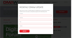 Desktop Screenshot of dmaw.org